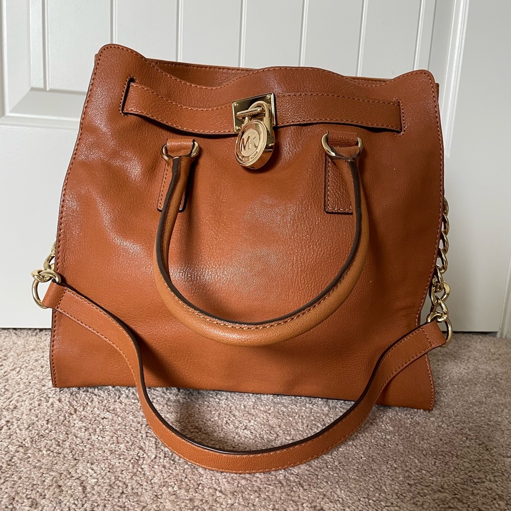 Michael Kors Large Hamilton Saffiano Tote